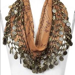 Patricia Nash Italian coin scarf
